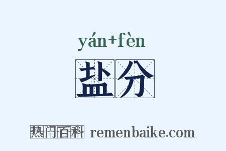 盐分是什么意思的图片